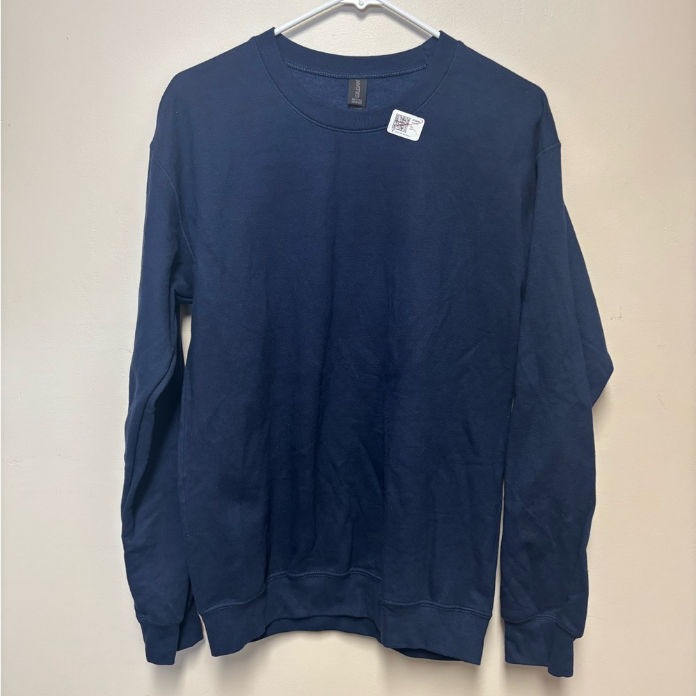Gildan Men's Deep Blue Crewneck Sweater